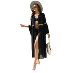 Elegant Transparent Beach Cover-Up