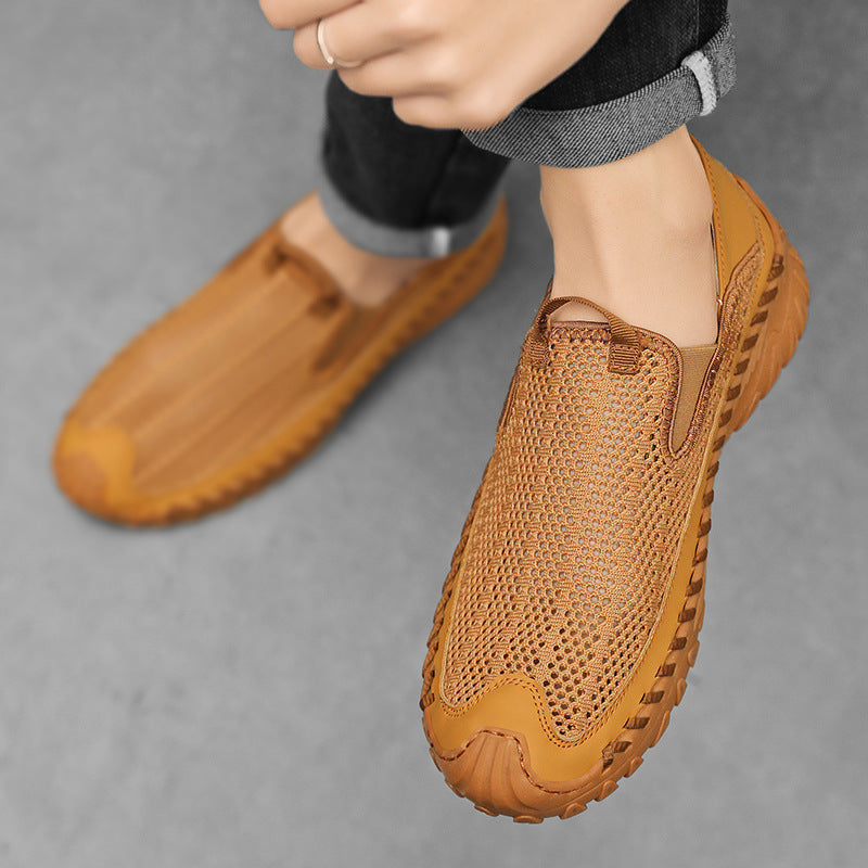 Women's Breathable Slip-On Sneakers with Ergonomic Design