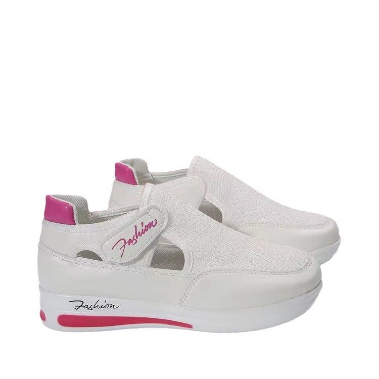 Women's Breathable Slip-On Sneakers with Fashion Accents
