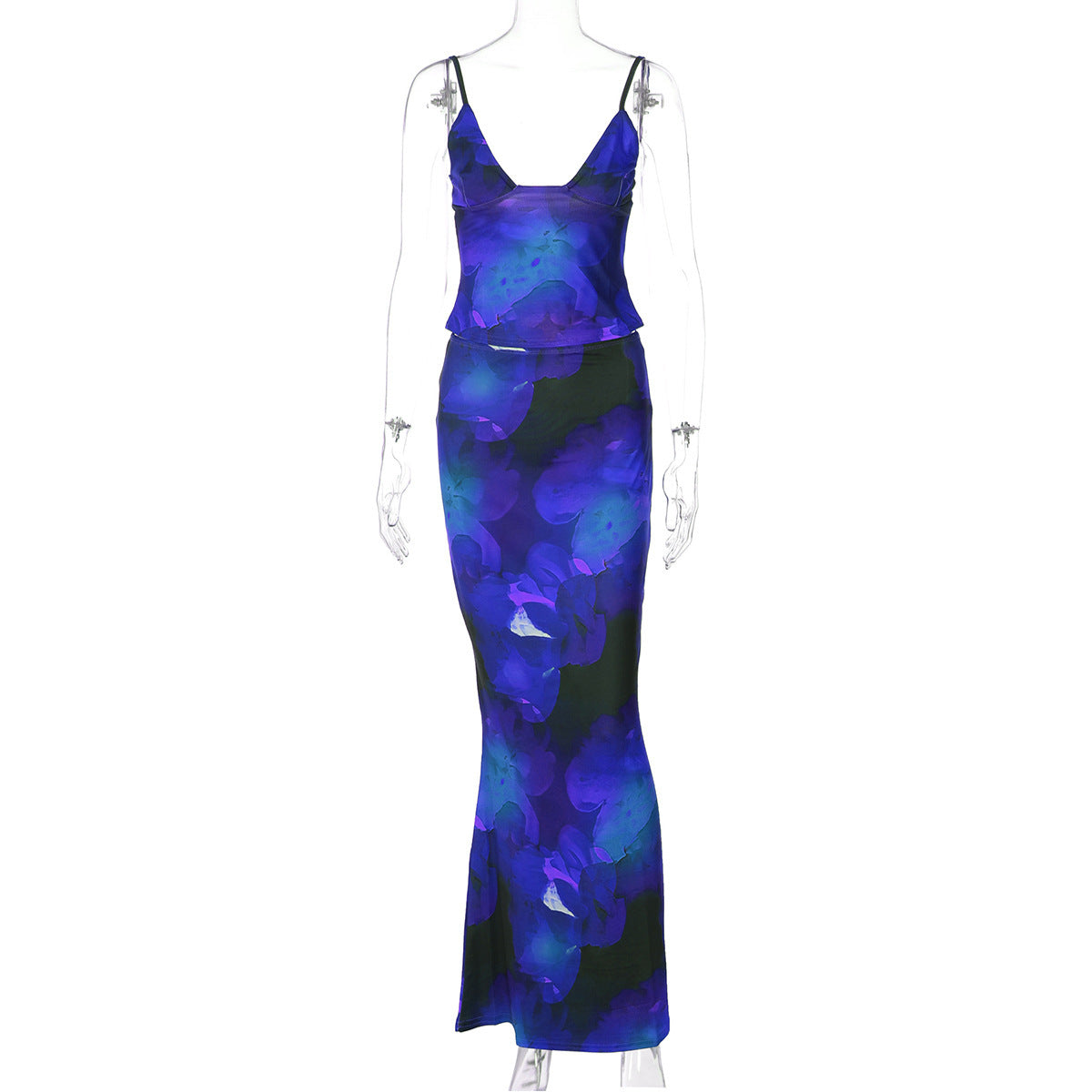 Women's Elegant and Form-Fitting Leopard Print Set