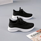 Women's Breathable Casual Sneakers with Flexible Sole