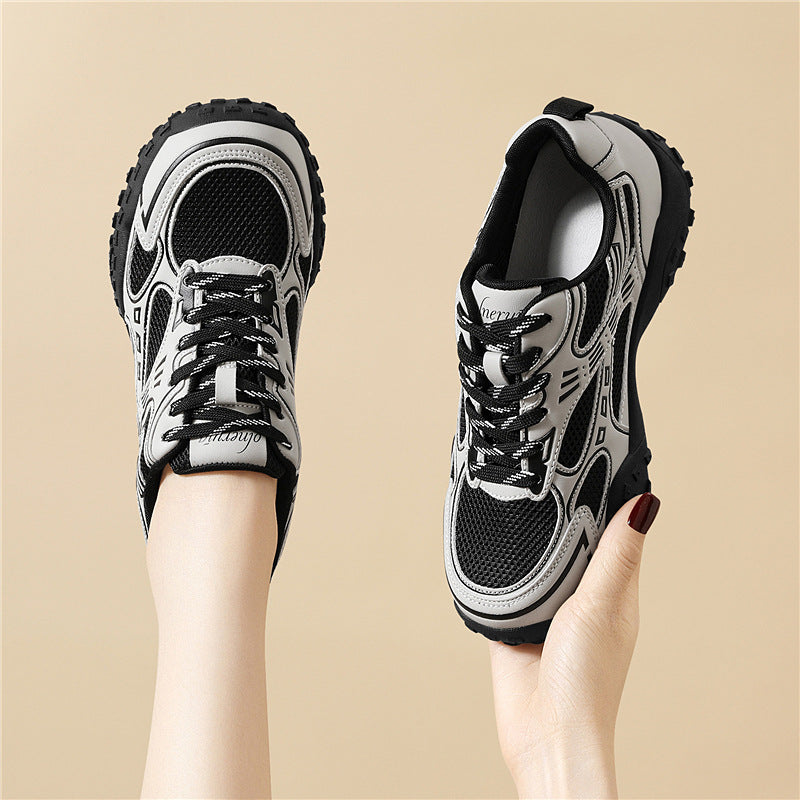 Women's Breathable and Non-Slip Sneakers with Versatile Tread