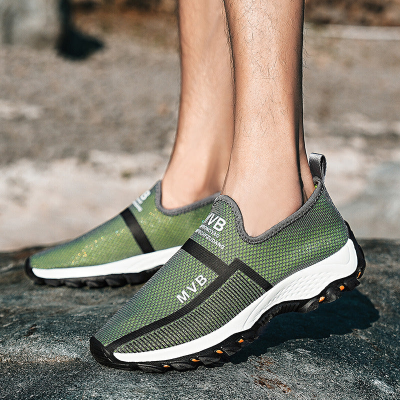Women's Breathable Slip-On Sports Shoes with Non-Slip Sole