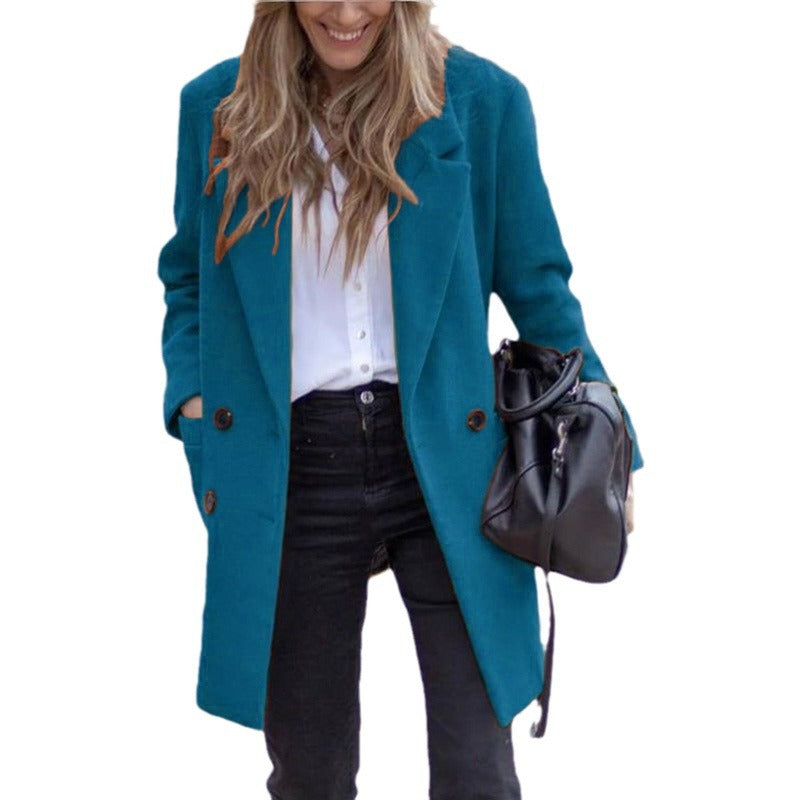 Elegant Wool Overcoat