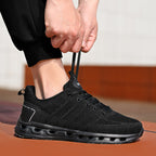 Women's Breathable Sport Sneakers with Flexible Sole Profile and Innovative Cushioning System