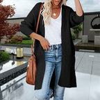 Women's Casual Oversized Chunky Knit Coat