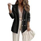 Women's Tailored Double-Breasted Cardigan