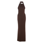 Women's Elegant Wrap Top and Skirt Set
