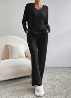 Women's Cozy Knit Suit
