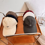 Men's Distressed Cotton Baseball Cap