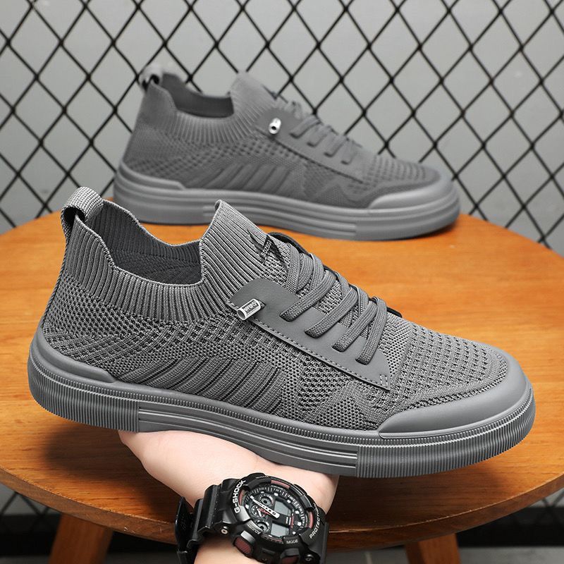 Women's Breathable Casual Sneakers with Elastic Comfort Collar