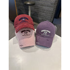 Men's Distressed Cotton Embroidered Baseball Cap