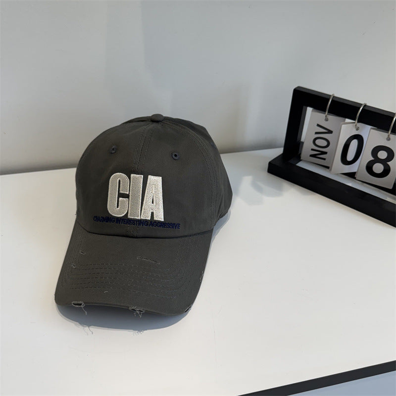 Men's Distressed Motivational Baseball Cap