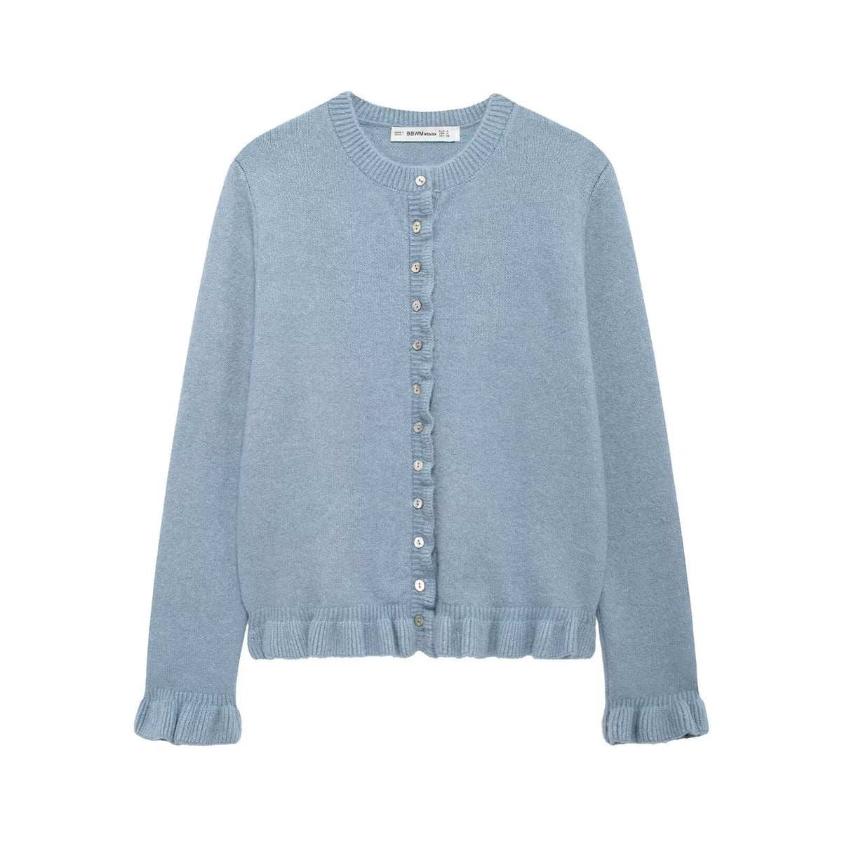 Women's Elegant Cardigan with Decorative Buttons
