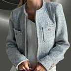 Women's Elegant and Structured Cropped Jacket