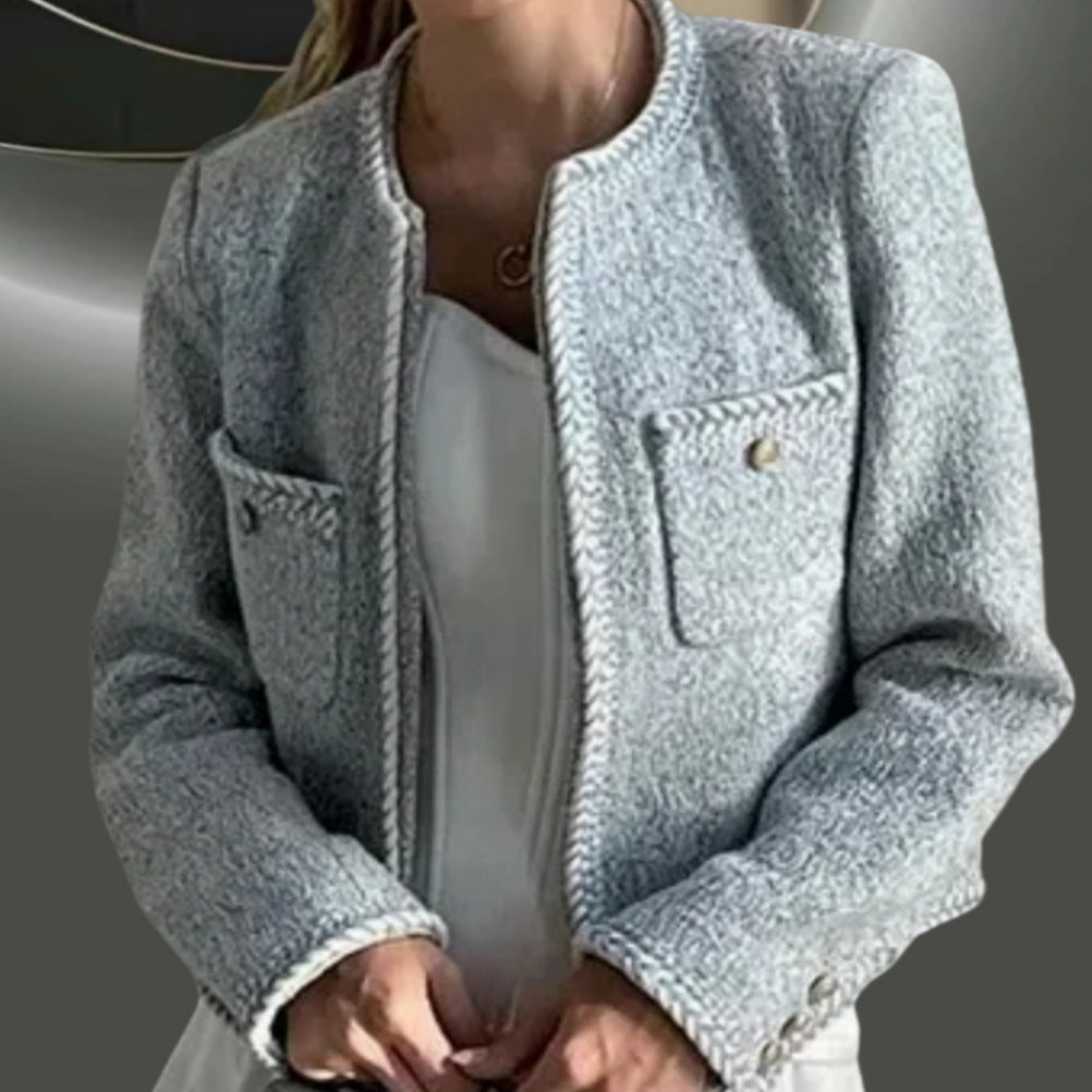 Women's Elegant and Structured Cropped Jacket