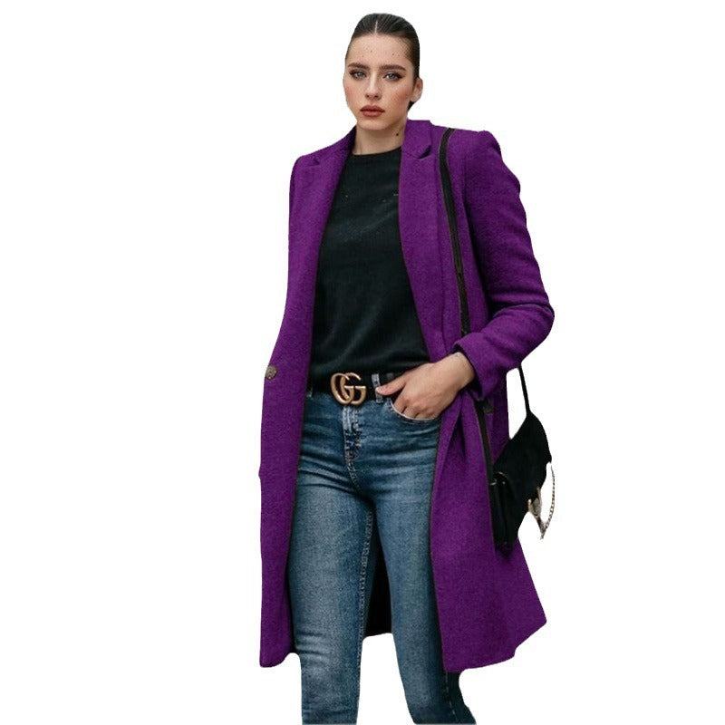Elegant and Comfortable Women's Wool Coat