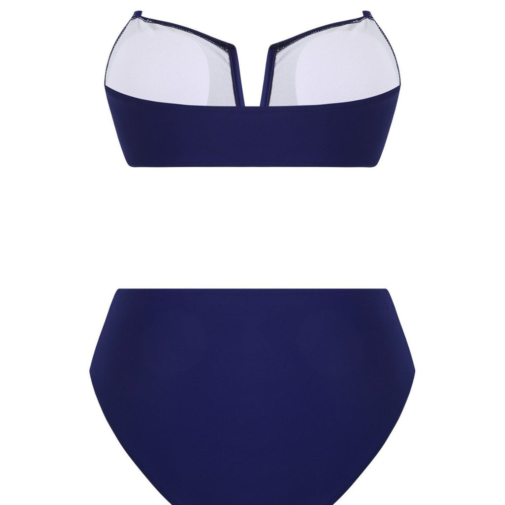 Women's Swimsuit Set with Skirt