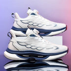 Women's Breathable Running Shoes with Quick-Lace System and Cushioned Sole