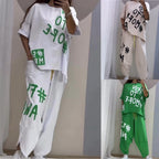 Women's Casual Oversized Sweater and Jogger Set