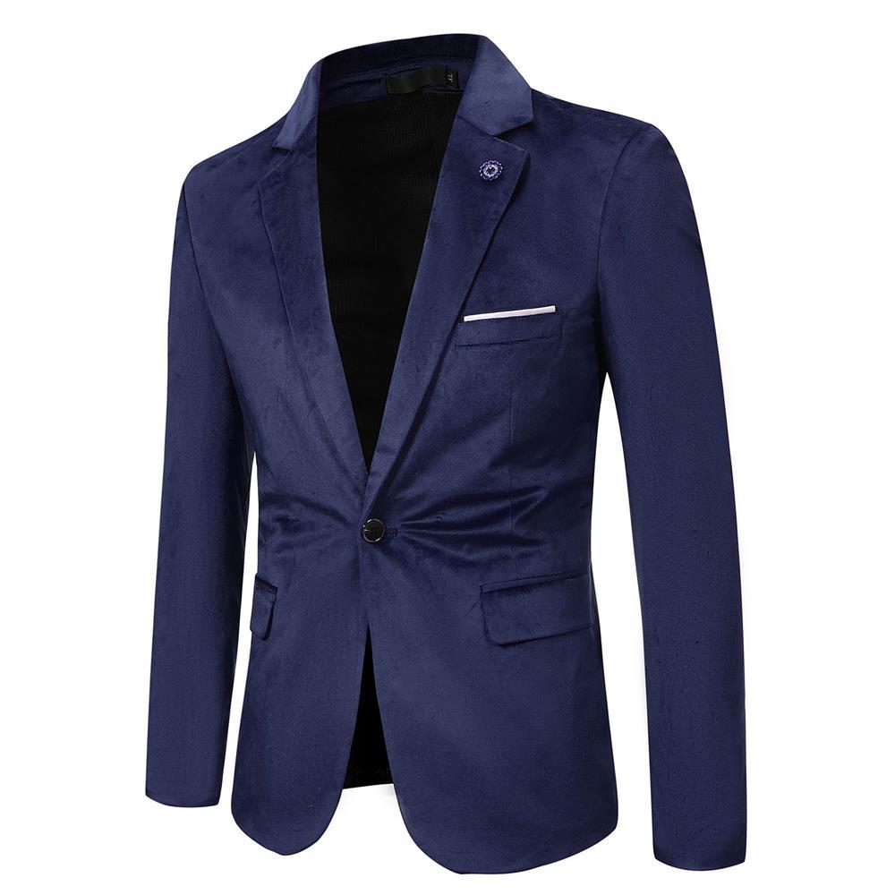 Women's Elegant Slim Fit Velvet Blazer