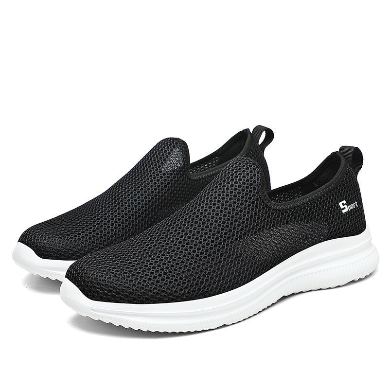 Women's Breathable Casual Sneakers with Flexible Slip-On Design