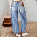 Women's High-Waisted Baggy Jeans