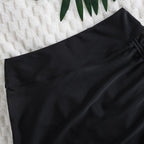 Women's Swim Skirt with Ruffles and Scalloped Edge
