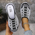 Women's Breathable Slip-On Sneakers with Elastic Upper