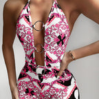 Jumpsuit with Modern Ring Detail