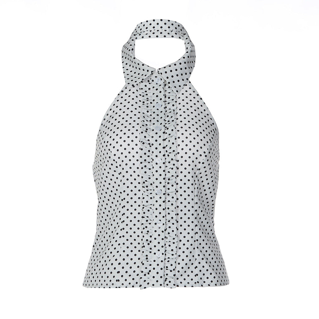 Women's Shirt with Ruffle Details