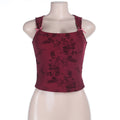 Women's Floral Crop Top
