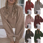 Women's Cozy Loose-Fit Knit Sweater