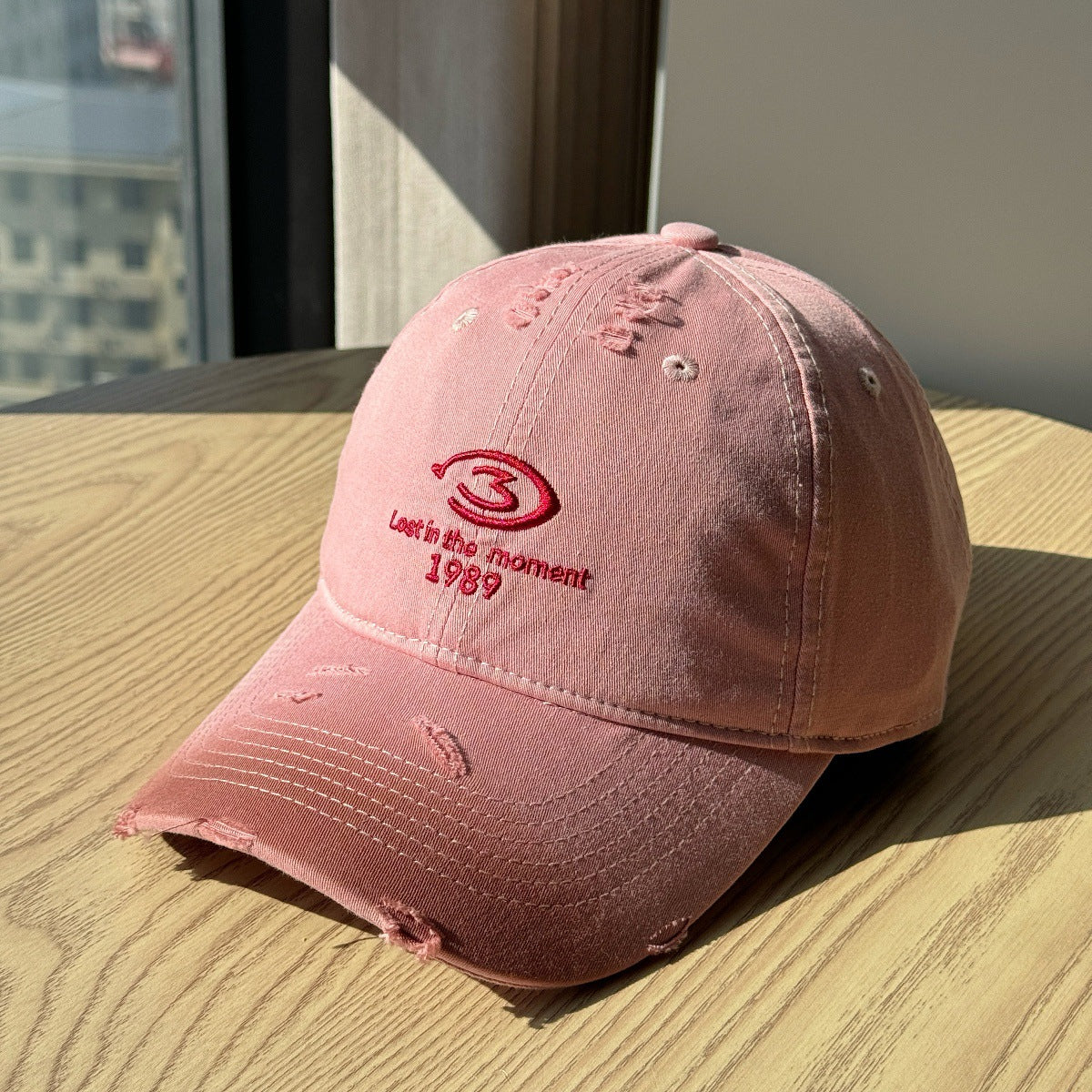 Men's Distressed Baseball Cap