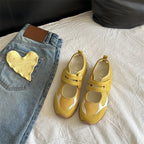 Women's Comfortable Casual Sneakers with Breathable Upper and Adjustable Hook-and-Loop Closure