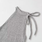 Women's Sleeveless Top with Knot Detail