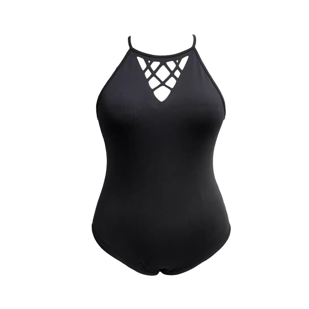 Women's Swimsuit with Refined Back Cut-Out