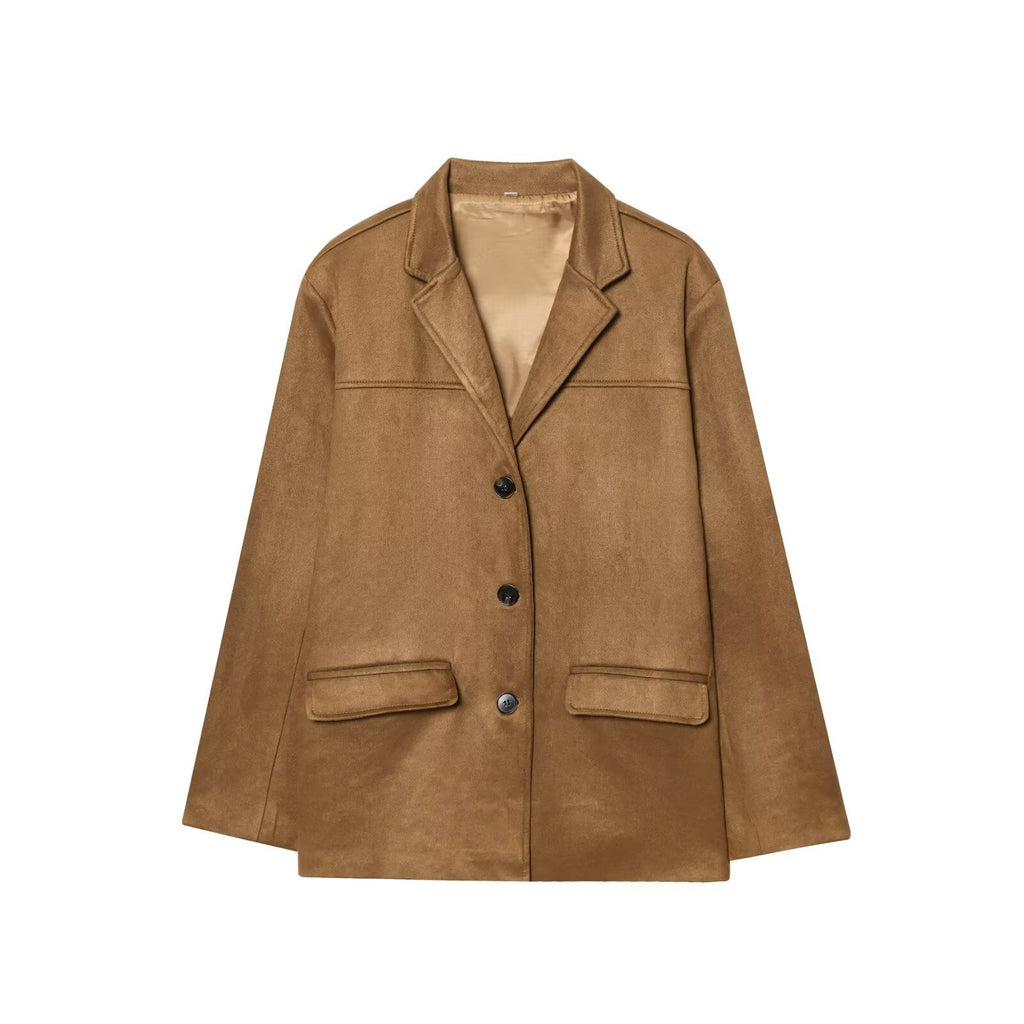 Women's Elegant and Fashionable Blazer with Practical Pockets