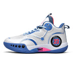 Women's High-Top Basketball Sneakers with Non-Slip Sole