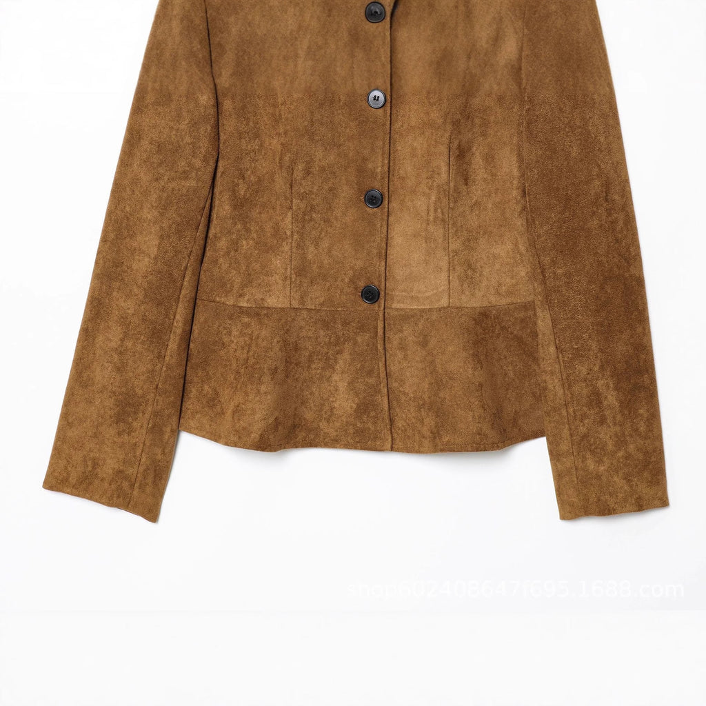 Women's Elegant Velour Jacket
