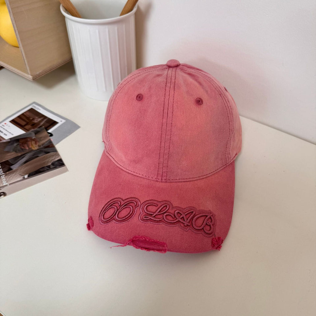 Men's Distressed Casual Baseball Cap