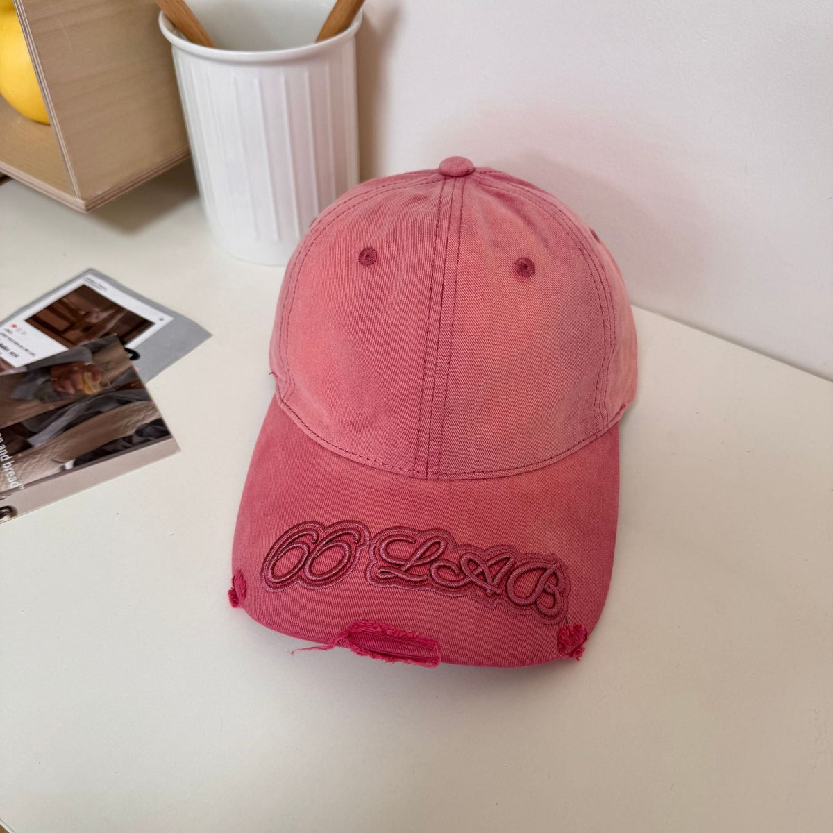 Men's Distressed Casual Baseball Cap