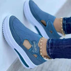 Women's Breathable Sneakers with Airy Inserts