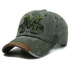 Men's Distressed Patch Baseball Cap