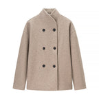 Women's Elegant Double-Breasted Jacket