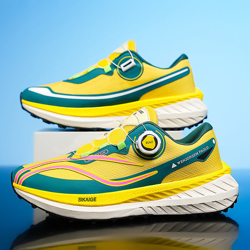Women's Breathable Running Shoes with Innovative Lacing System