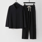 Unisex Zen-inspired Lightweight Loungewear Set