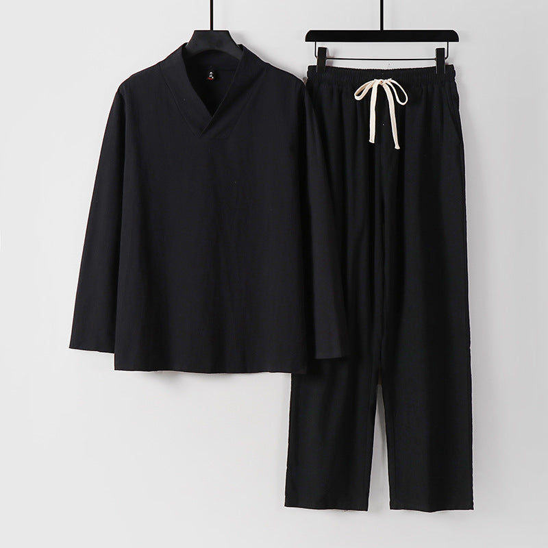 Unisex Zen-inspired Lightweight Loungewear Set