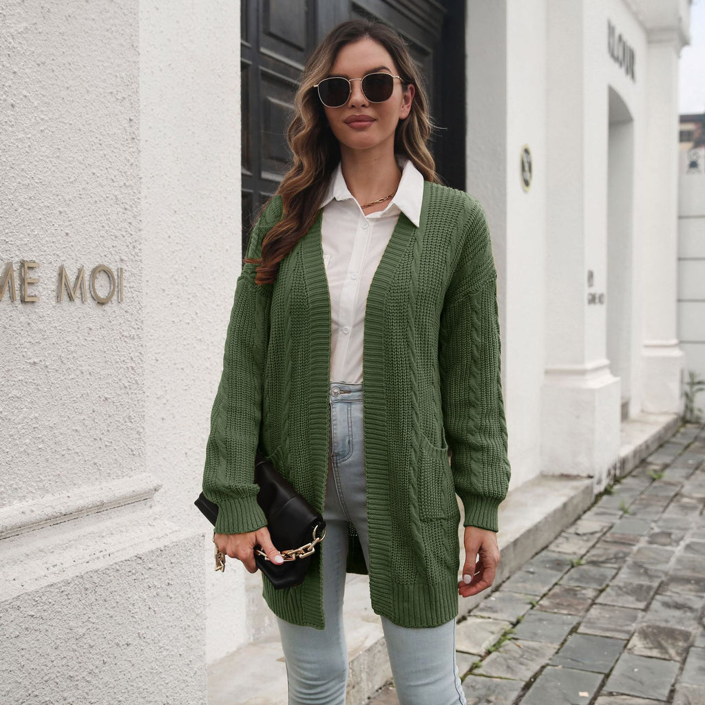 Women's Cable Knit Cardigan