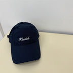 Men's Distressed Cotton Baseball Cap